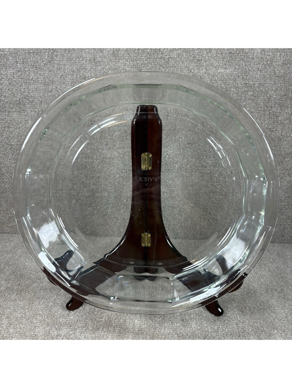 VTG PYREX Corning Glass 806-B Paneled 3qt Roaster 12" Casserole Baking Dish USA